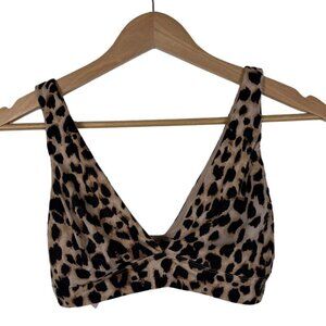 Victoria's Secret Soft Lined Wireless Cheetah Print Bralette Size: Small